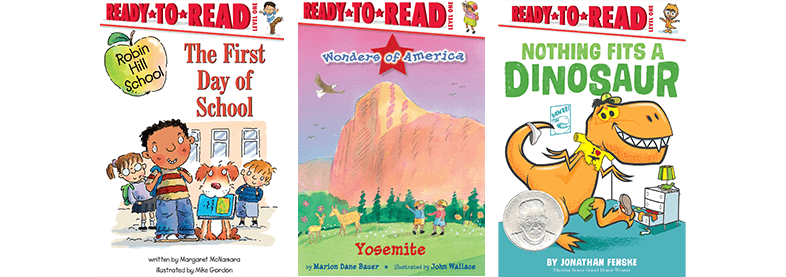 Ready-to-Read Level 1 books
